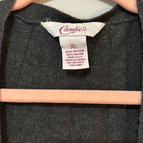 Candie’s Studded Y2K Cardigan XL - Picture 2 of 6